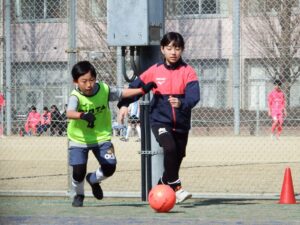 LESTE西が丘ジュニアvsLESTE西が丘Bonita合同練習